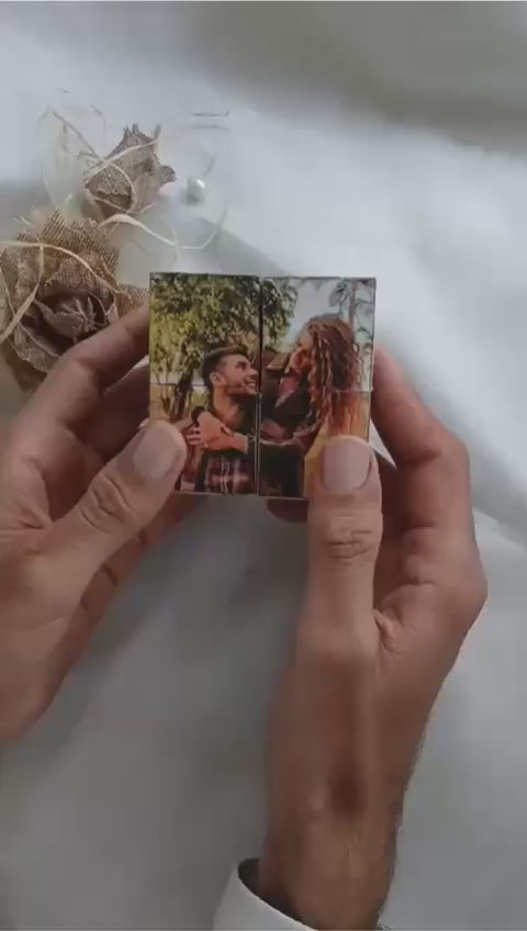 Personalized Gift with Photos - 3D Photo Cube – The Perfect Gift for Every Occasion